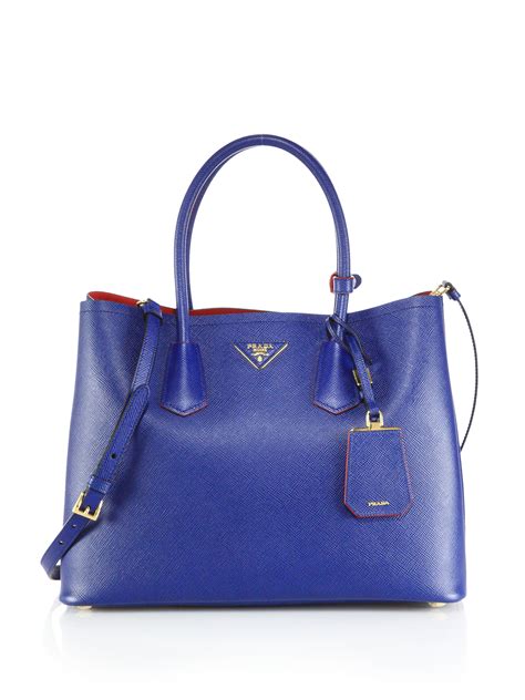 blue leather prada bag|where to buy Prada bags.